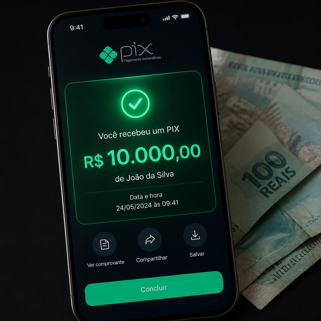 Prêmio de R$ 20.000 no PIX